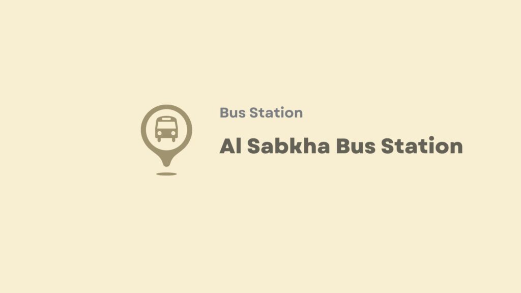 Cover Al Sabkha Bus Stn