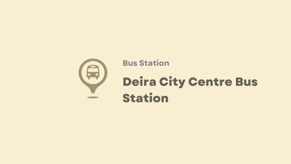 Cover Deira City Centre Bus Stn