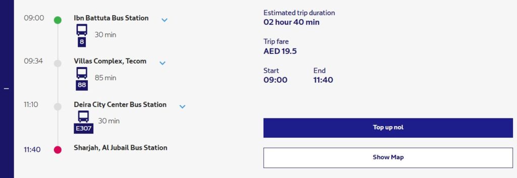 Fastest And Cheapest Route Available For Ibn Battuta To Sharjah